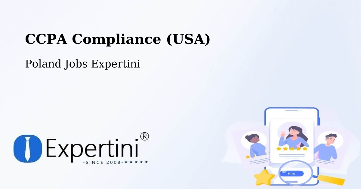 CCPA Privacy Rights & Compliance Notice – Moryń - Poland Jobs Expertini