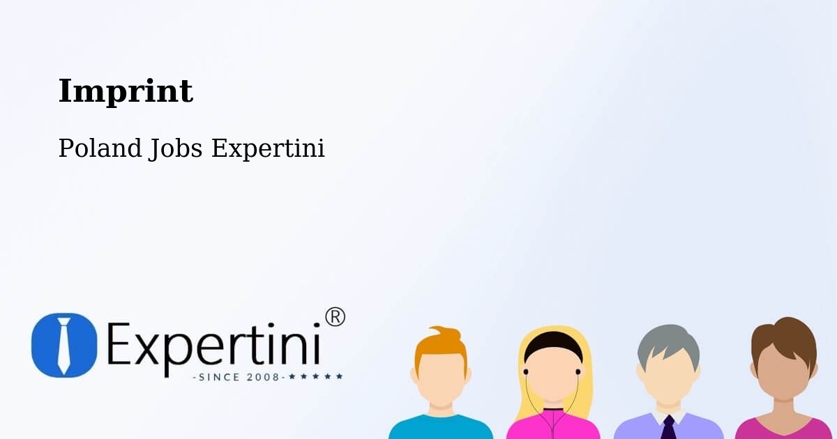 Imprint – Moryń - Poland Jobs Expertini