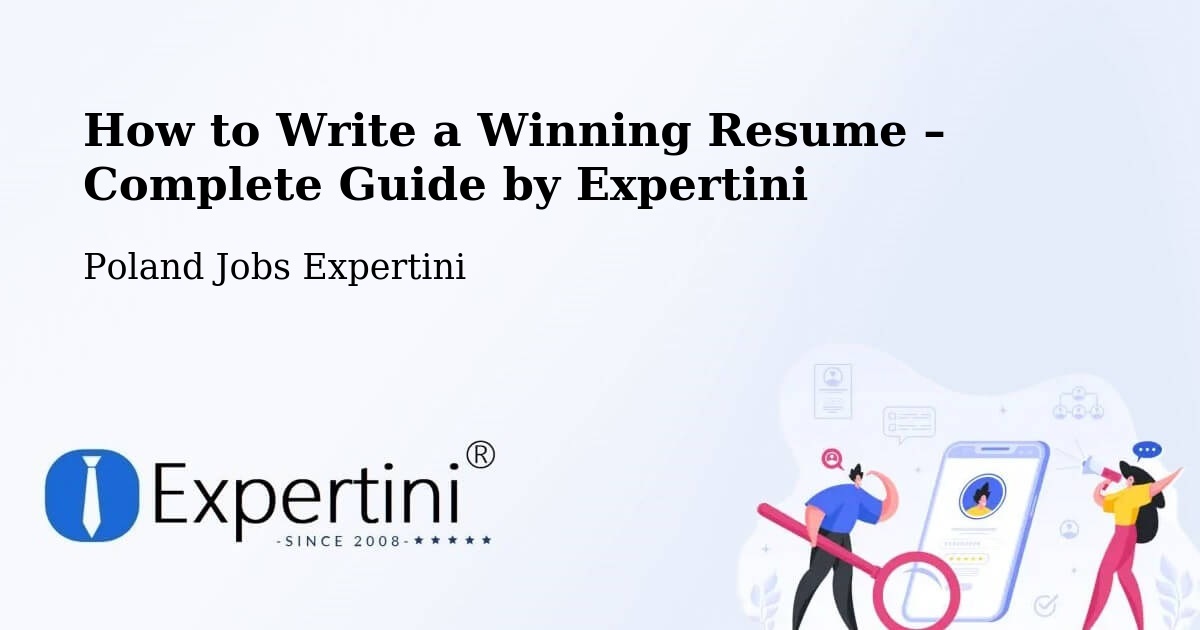 Resume Writing Guide for Job Seekers – Moryń - Moryń, Poland Jobs Expertini